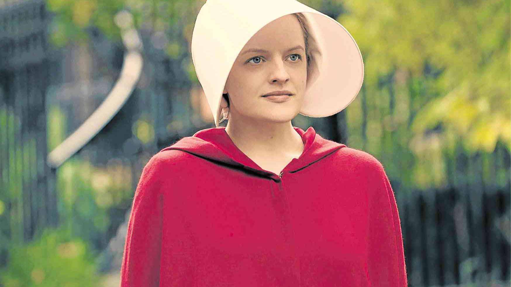Elisabeth Moss %28The Handmaid%E2%80%99s Tale%29 The Handmaid's Tale is an American dystopian drama television series created by Bruce Miller, based on the 1985 nov...